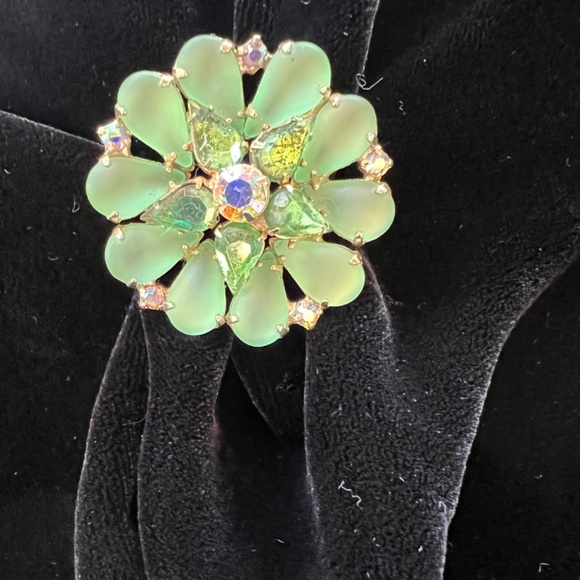 Rare signed Kramer of New York brooch - Picture 4 of 8